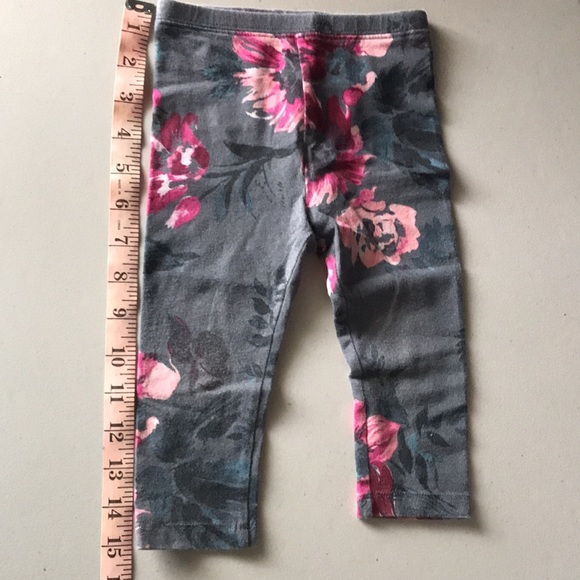 Old Navy Floral Print Leggings (18-24 months) - Picture 5 of 7